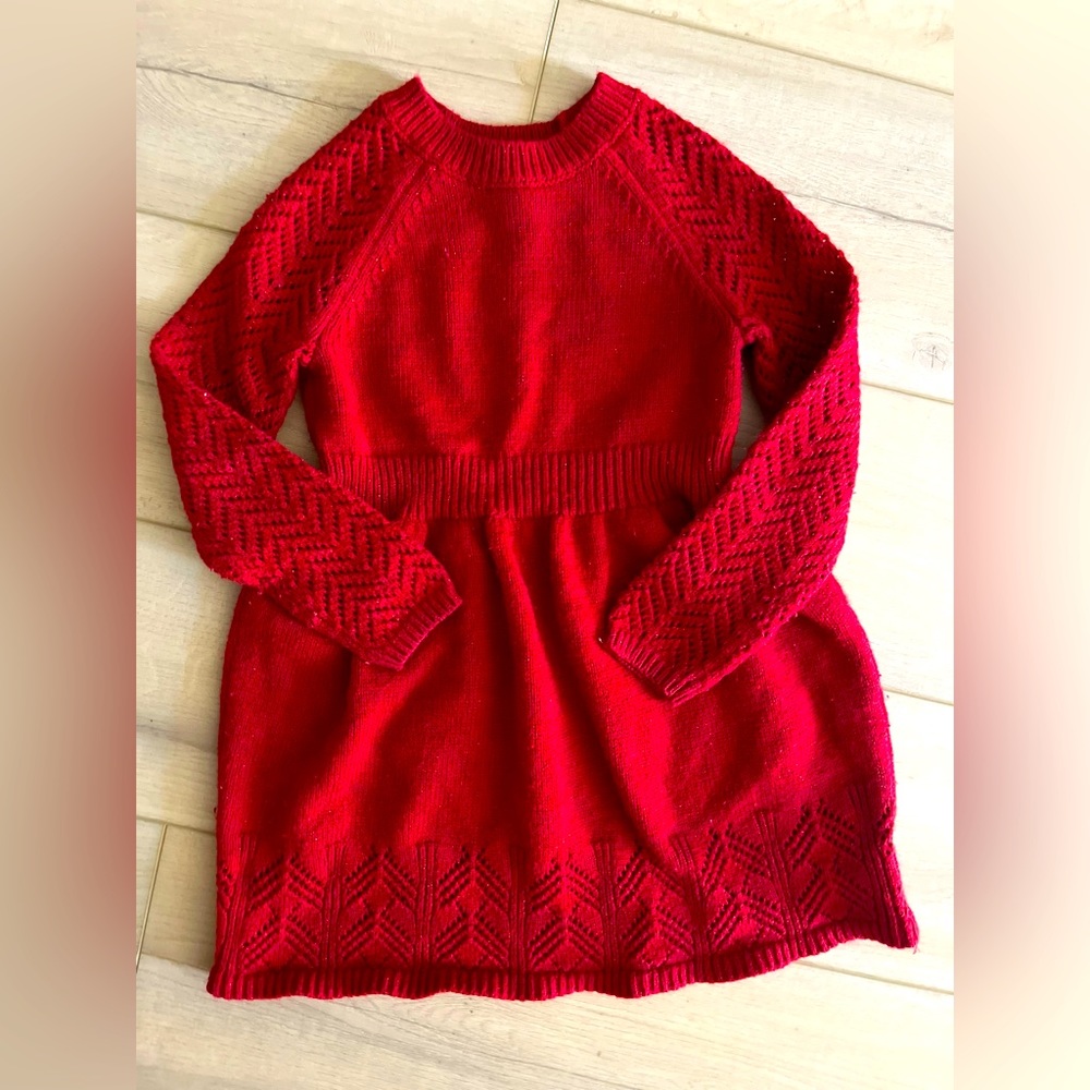 Red Little Girl Dress